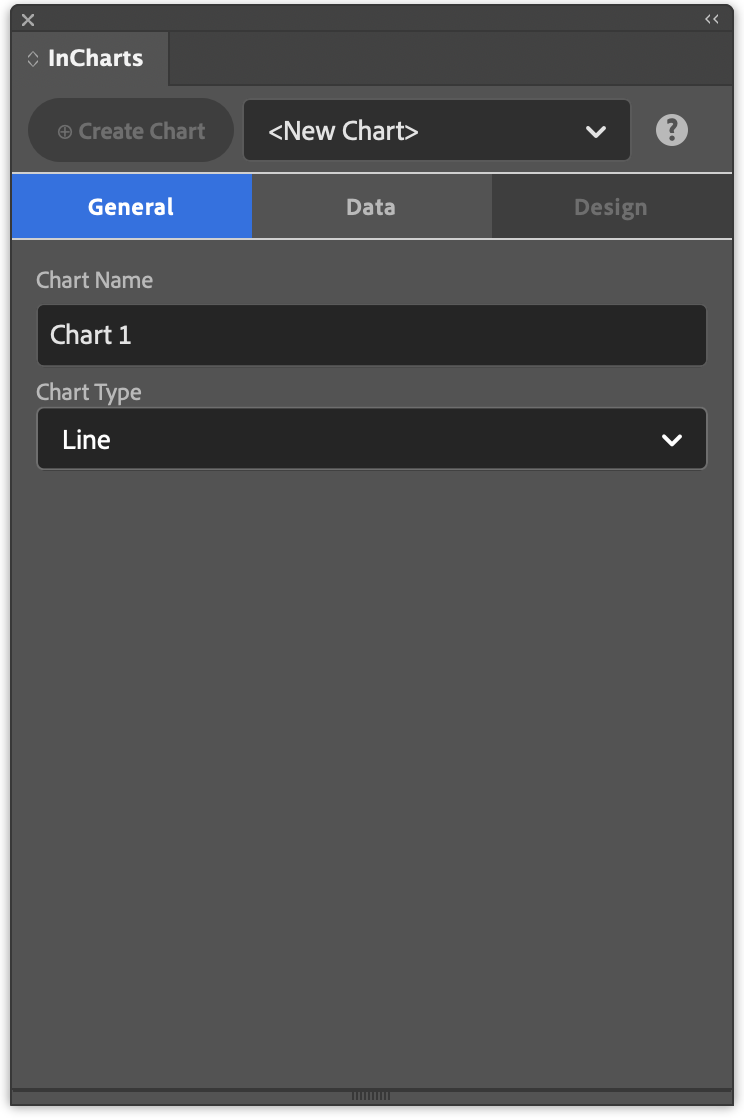 The ChartStyler panel in InDesign